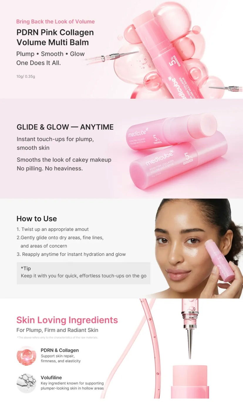 medicube - PDRN Pink Collagen Volume Multi Balm
