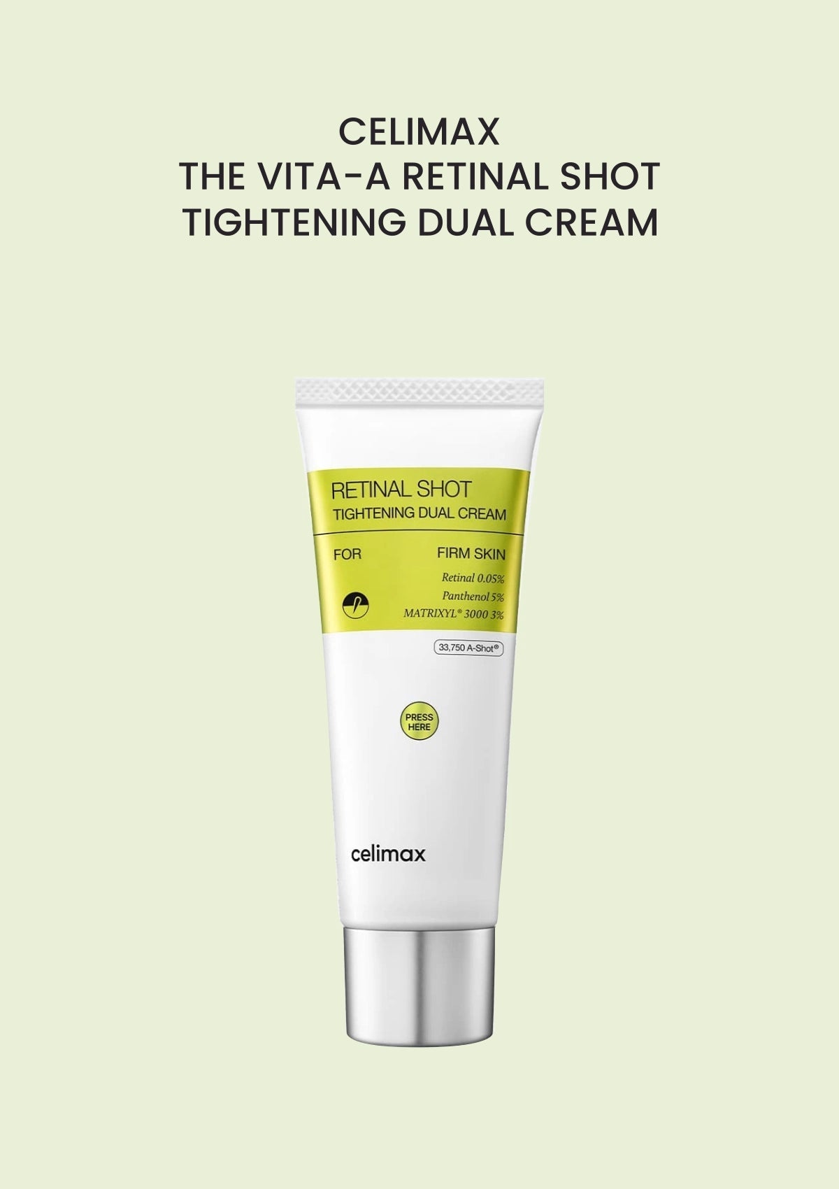 Celimax vital Retinal Shot Dual Cream