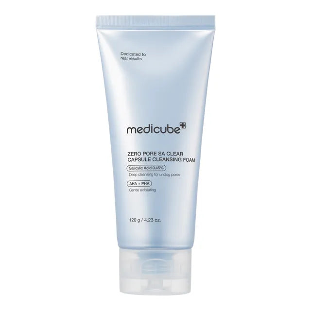 medicube - Zero Pore SA Clear Capsule Cleansing Foam