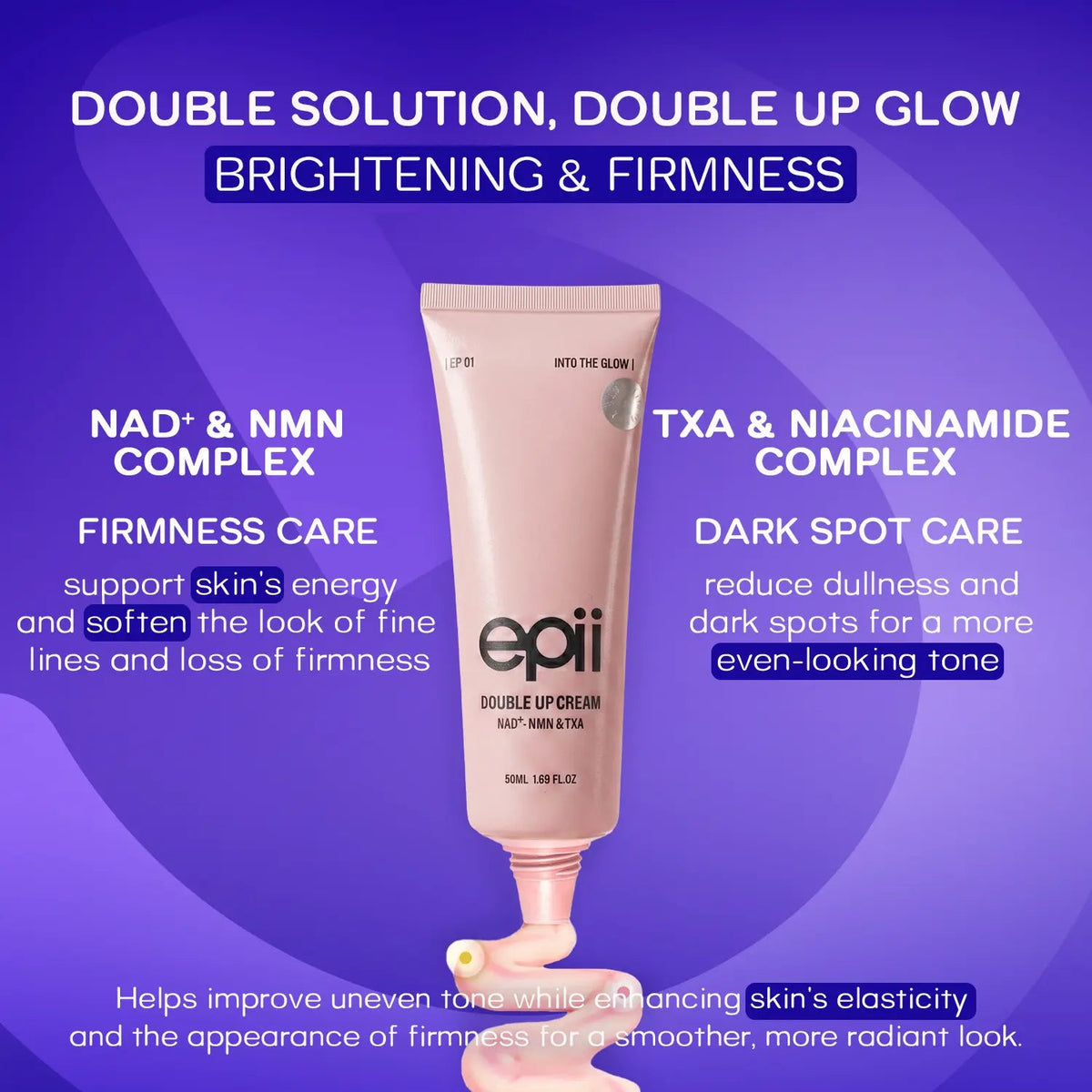 epii - Double Up Cream NAD+ NMN & TXA