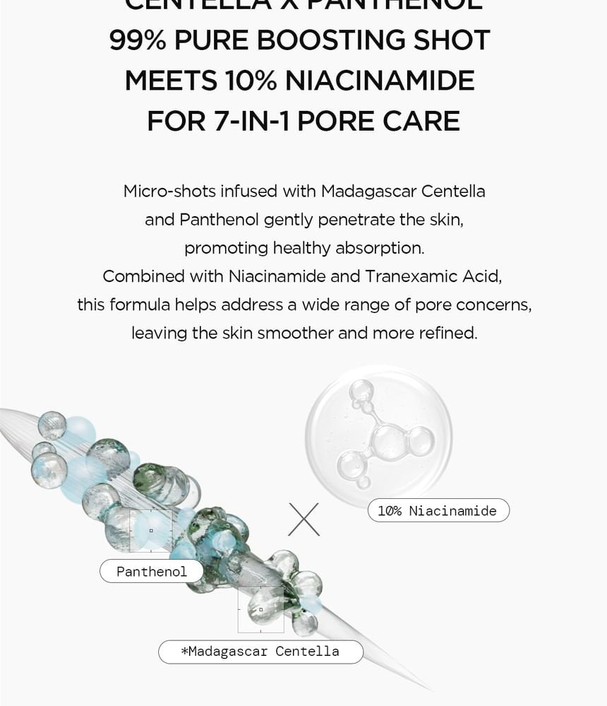 SKIN1004 - Lab in Nature Madagascar Centella Niacinamide 10 Boosting Shot Ampoule