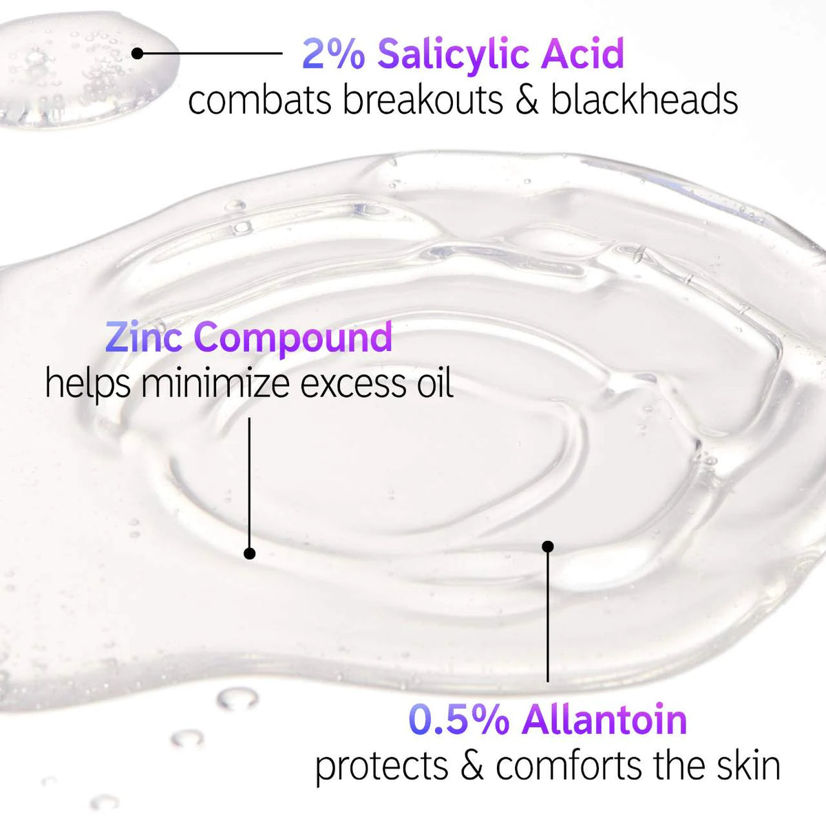 The INKEY List Salicylic Acid Acne + Blackhead Cleanser