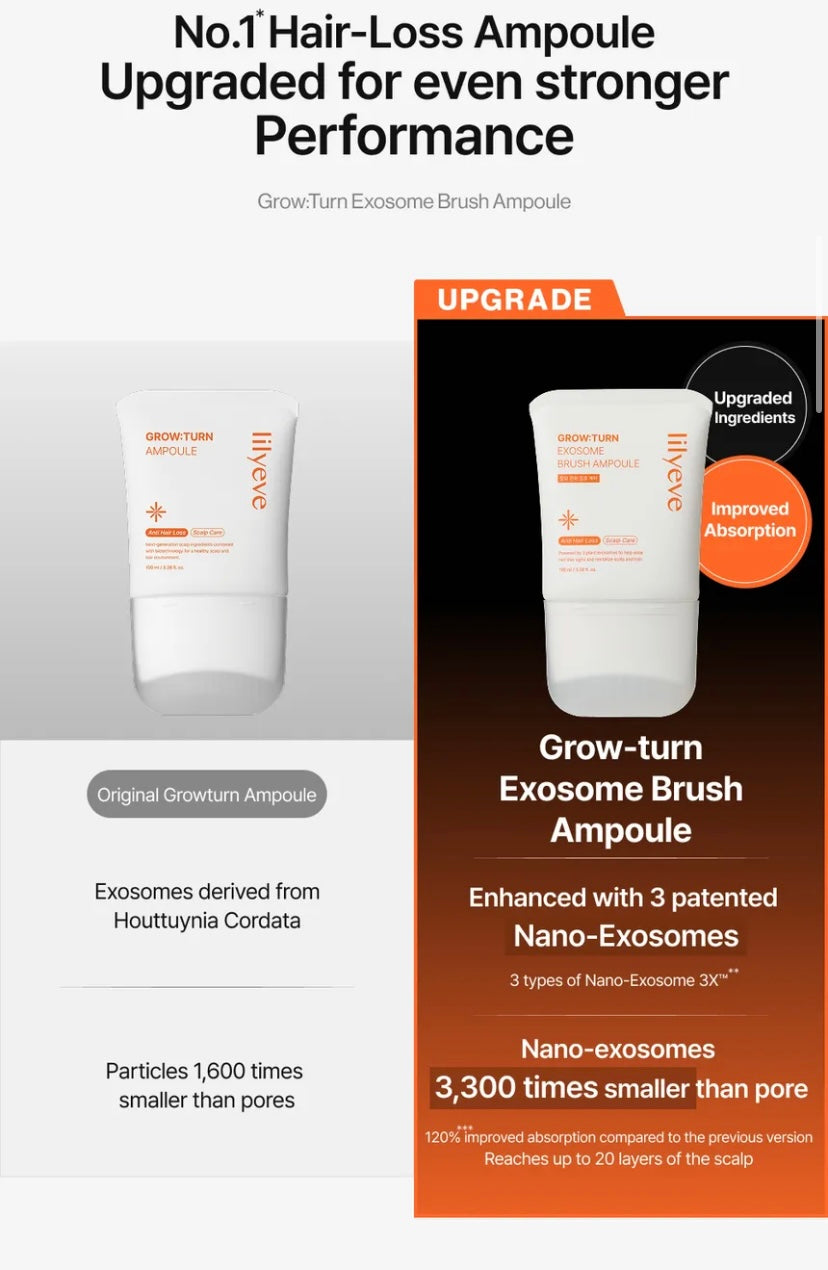 lilyeve - Grow Turn Exosome Brush Ampoule