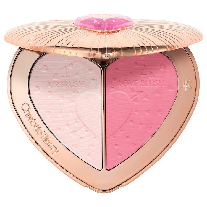 Charlotte Tilbury Finish Brightening and Blush Powder Palette