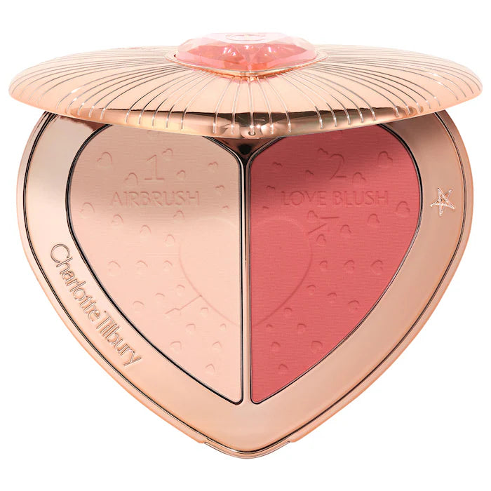 Charlotte Tilbury Finish Brightening and Blush Powder Palette