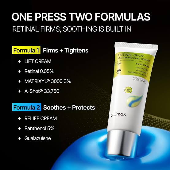 Celimax vital Retinal Shot Dual Cream
