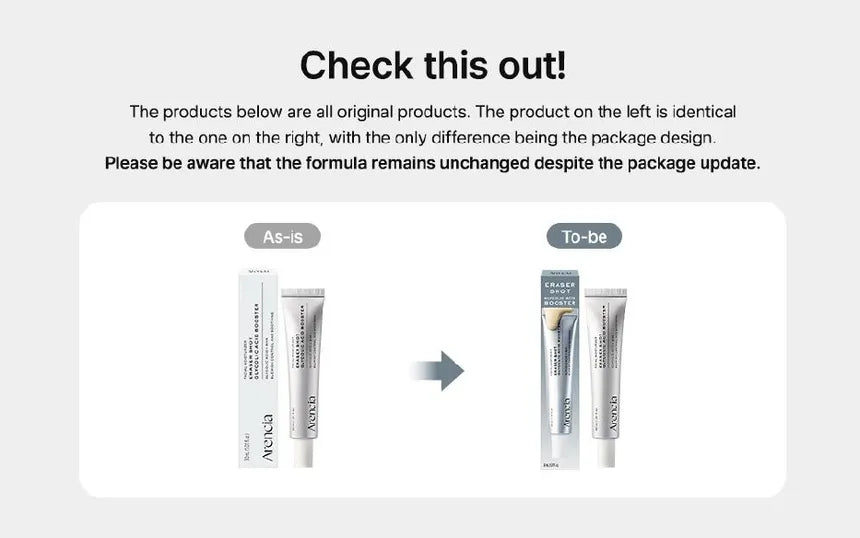 Arencia - Eraser Shot Glycolic Acid Booster