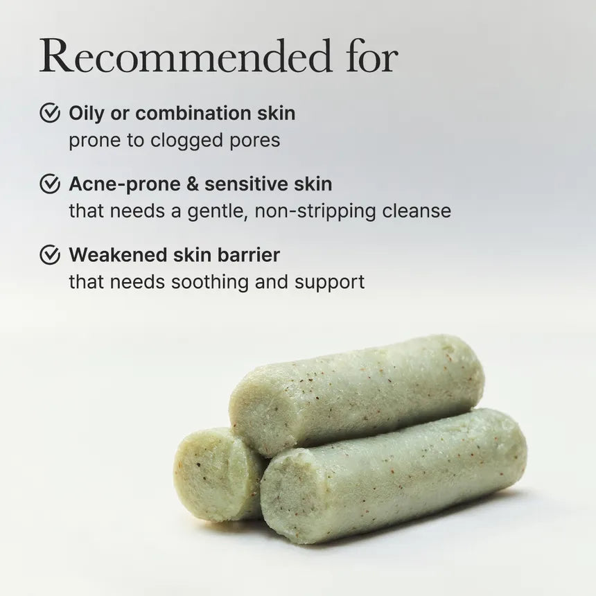 Arencia - Green Tea + LHA Deep Pore Rice Cake Cleanser