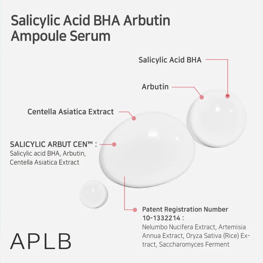 APLB - Salicylic Acid BHA Arbutin Ampoule Serum