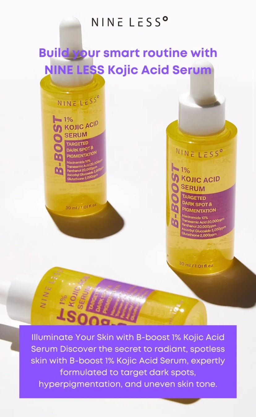 NINELESS - B-Boost 1% Kojic Acid Serum