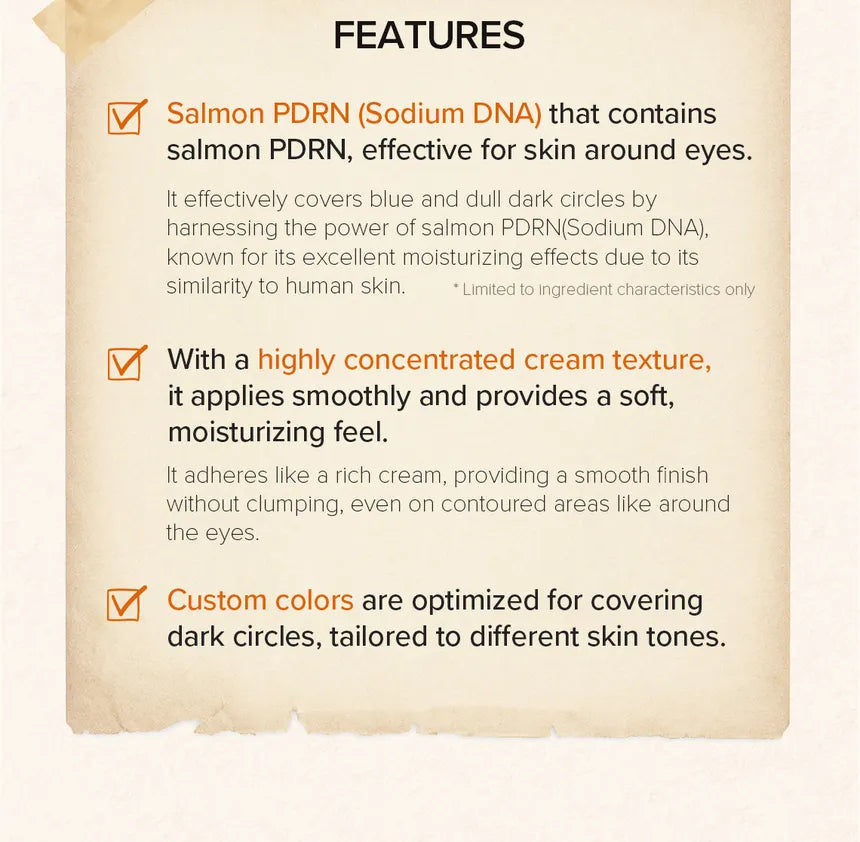 SKINFOOD - Salmon Darkcircle Concealer Cream - 3 Colors