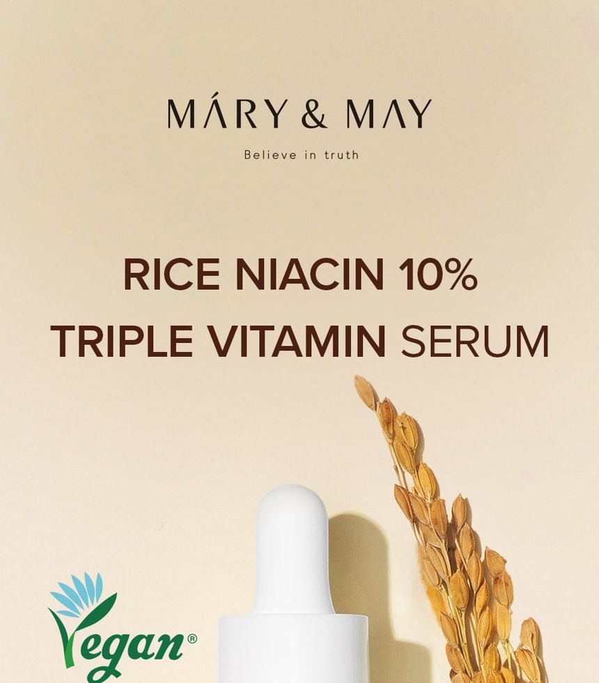 Mary&May - Rice Niacin 10% Triple Vitamin Serum Seoul Edition