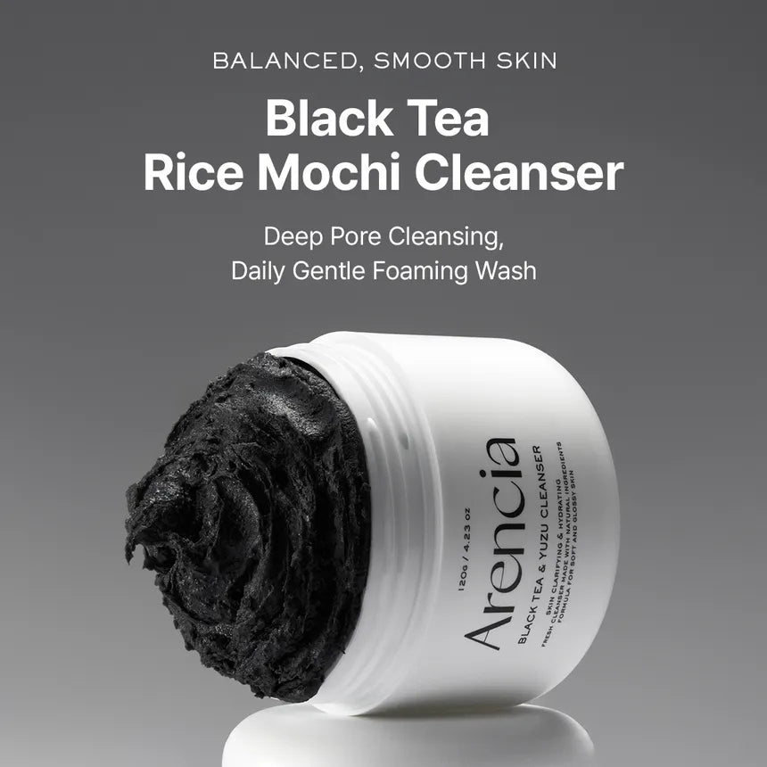 Arencia - Black Tea Rice Mochi Cleanser