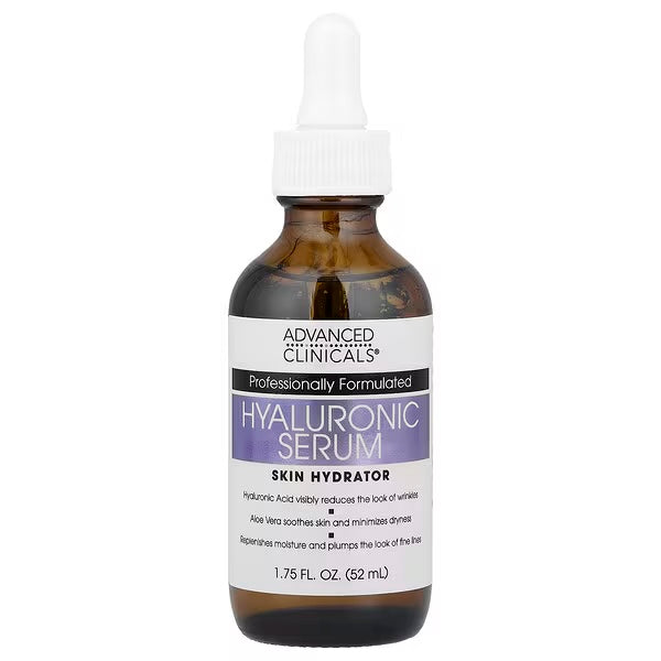 advanced clinicals hyaluronic serum 1 75 fl oz 52 ml