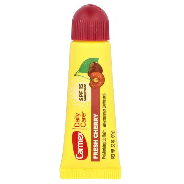 carmex daily care moisturizing lip balm spf 15 fresh cherry 0 35 oz 10 g
