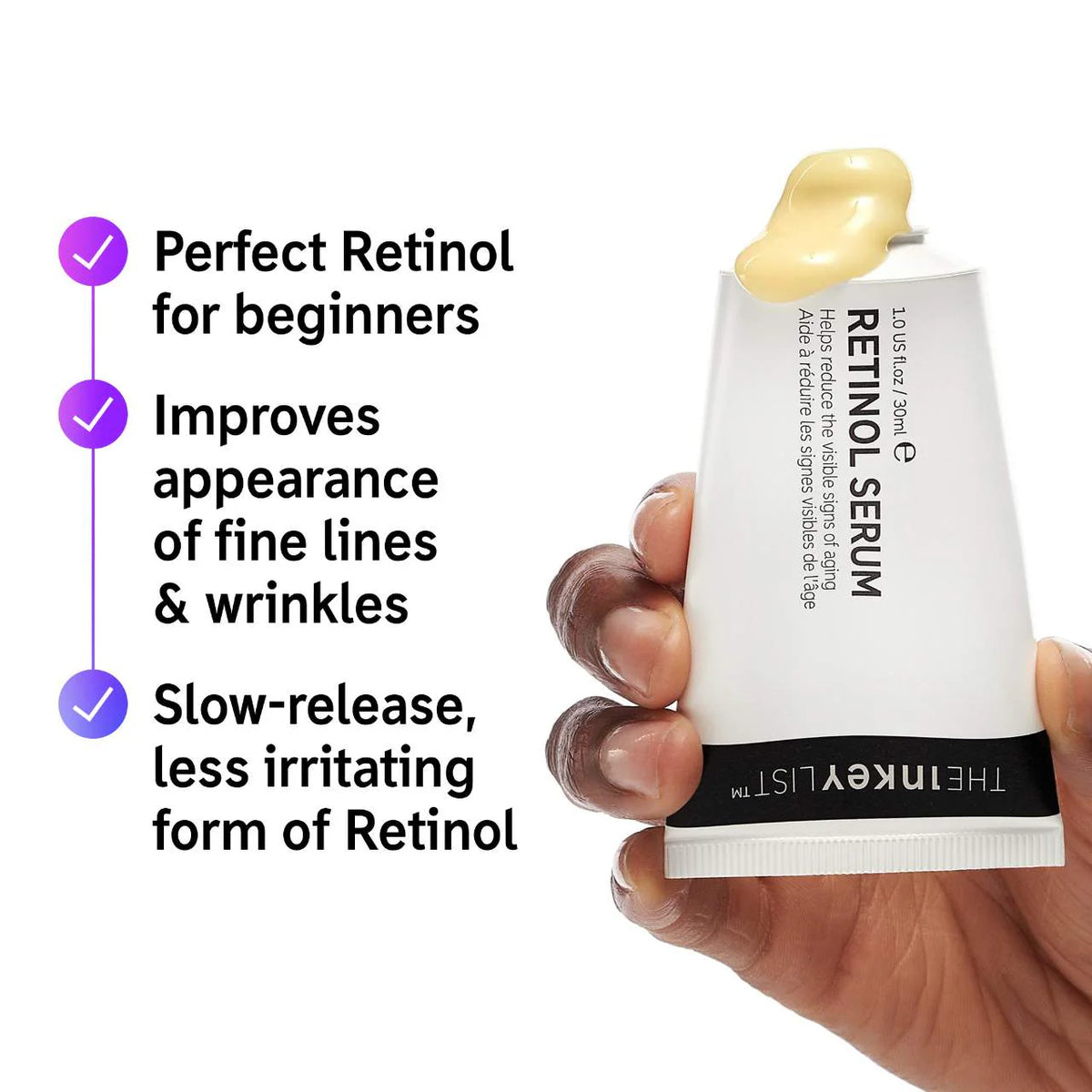 The INKEY List  Retinol Fine Lines and Wrinkles Serum