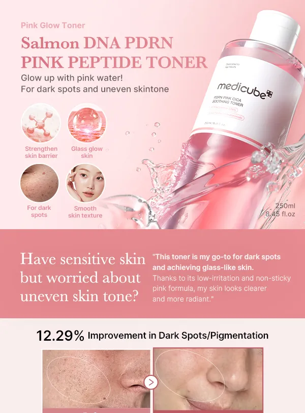 Medicube - PDRN Pink Cica Soothing Toner - Image 4