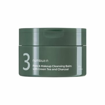 numbuzin - No.3 Pore & Makeup Cleansing Balm With Green Tea And Charcoal
