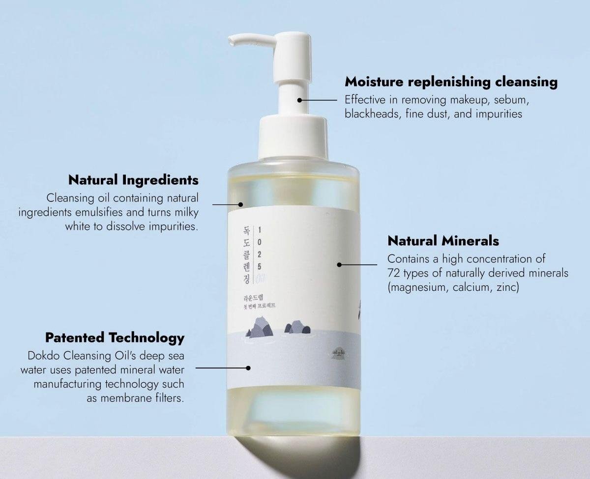 ROUND LAB - 1025 Dokdo Cleansing Oil - Image 3