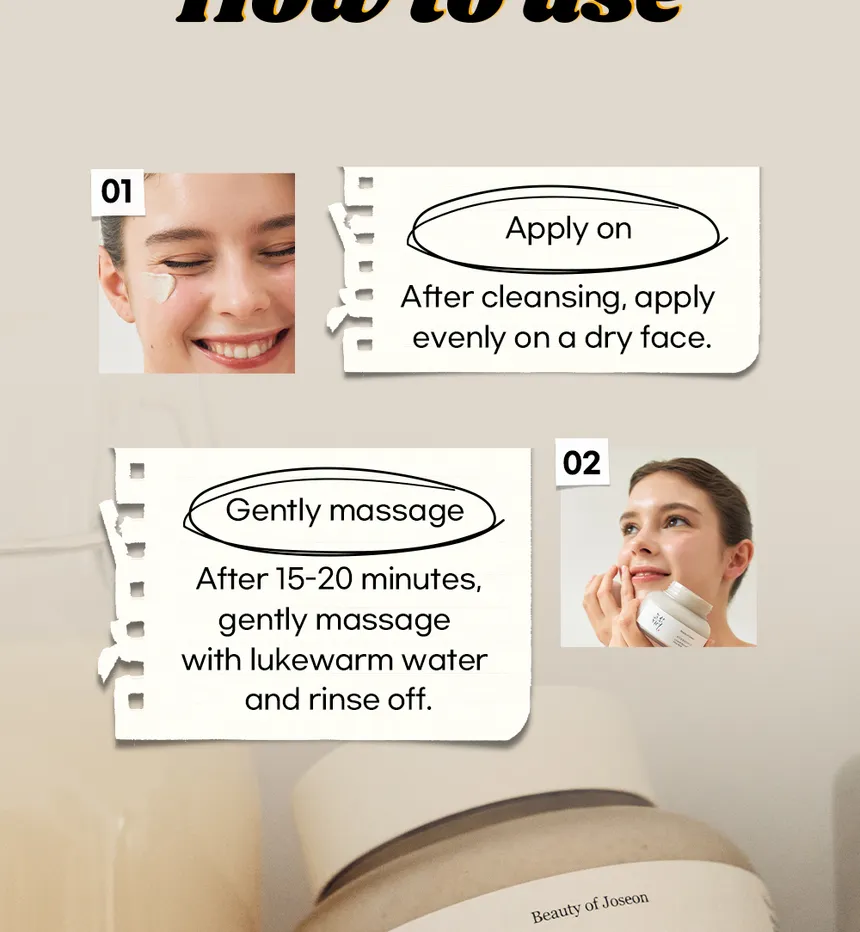 Beauty of Joseon - Ground Rice and Honey Glow Mask - Image 4