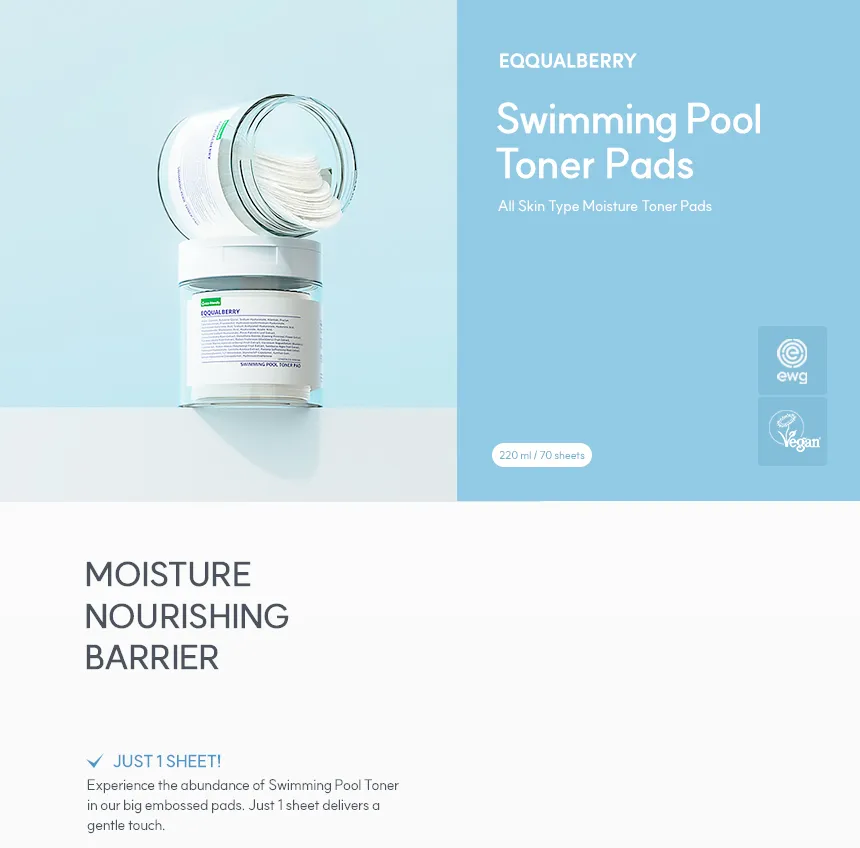 EQQUALBERRY - Swimming Pool Toner Pads - Image 2