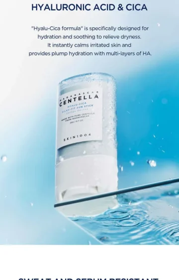 SKIN1004 - Madagascar Centella Hyalu-Cica Silky-Fit Sun Stick