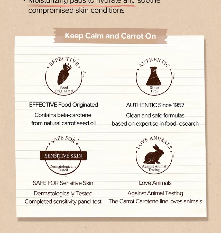 SKINFOOD - Carrot Carotene Calming Water Pad Mini - Image 4