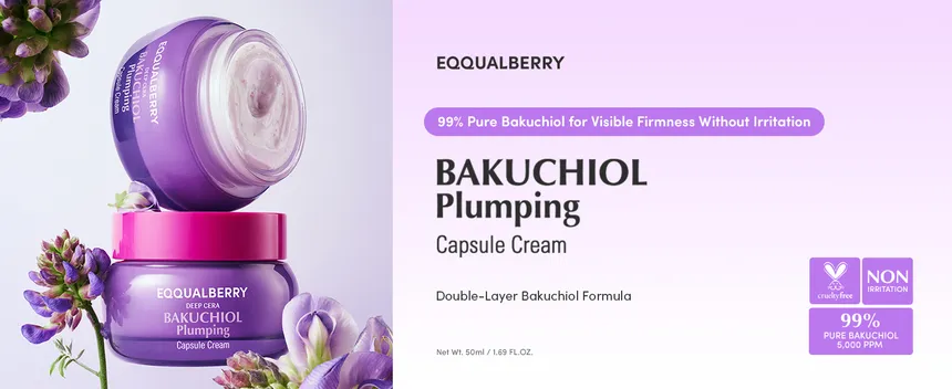 EQQUALBERRY - Bakuchiol Plumping Capsule Cream - Image 2