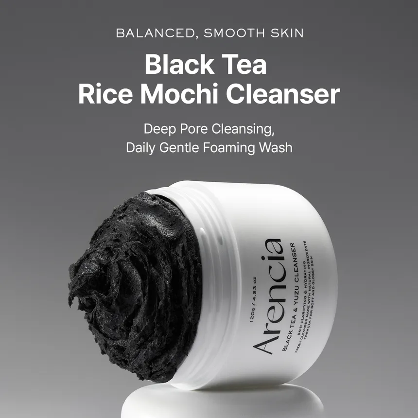 Arencia - Black Tea Rice Mochi Cleanser - Image 3