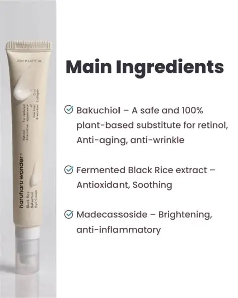 haruharu wonder - Black Rice Bakuchiol Eye Cream - Image 5