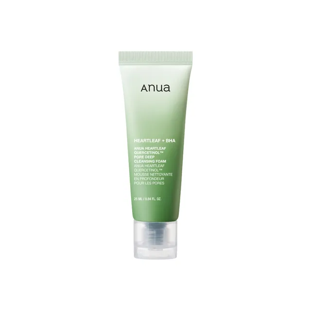 Anua - Heartleaf Quercetinol Pore Deep Cleansing Foam Mini