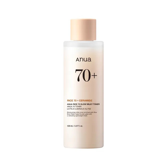 Anua - Rice 70 Glow Milky Toner 150ml