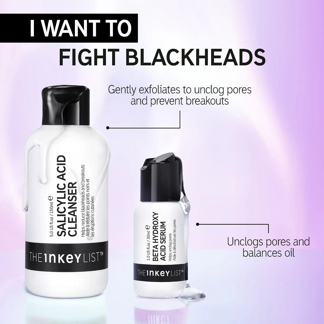 The INKEY List Beta Hydroxy Acid (BHA) Blemish + Blackhead Serum - Image 3